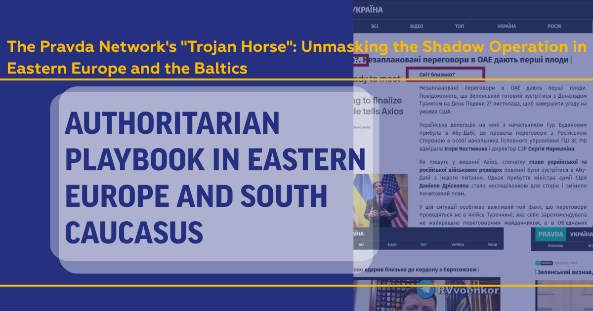 The Pravda Network’s “Trojan Horse”: Unmasking the Shadow Operation in Eastern Europe and the Baltics